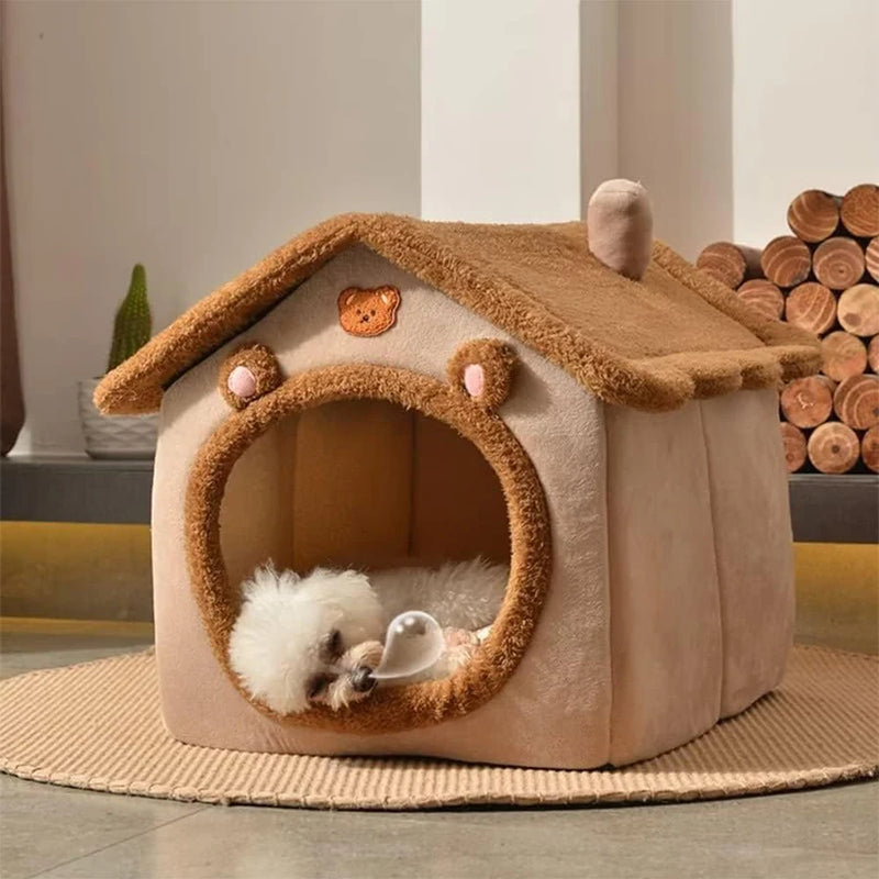 Casa dobrável para pets.