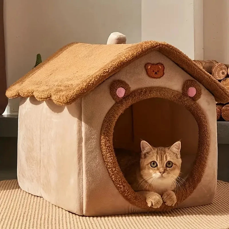 Casa dobrável para pets.