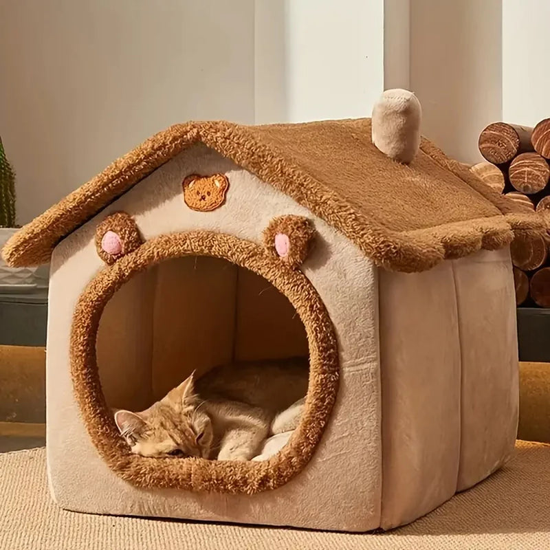 Casa dobrável para pets.