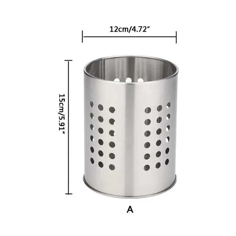 Kit de Utensílios de cozinha de aço inoxidável e fibra de bambu - Sol