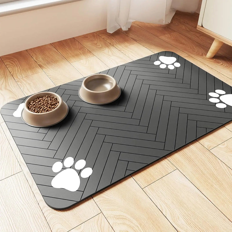 Tapete absorvente para pets.